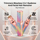 Blawless 2-in-1 USB Rechargeable Eyebrow Trimmer & Shaver (HX-203B)