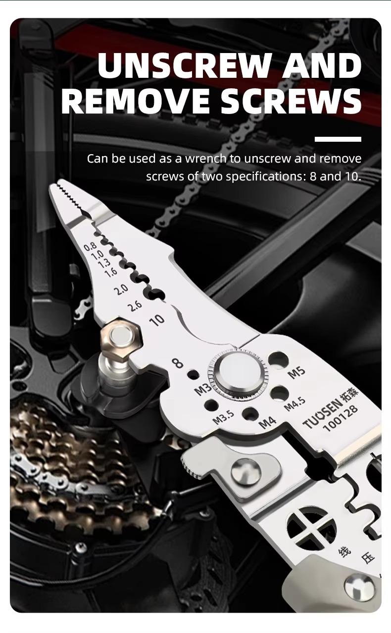 Electrician Wire Stripper Pliers Multi-Function ,OmniPliers,FlexiTool M5