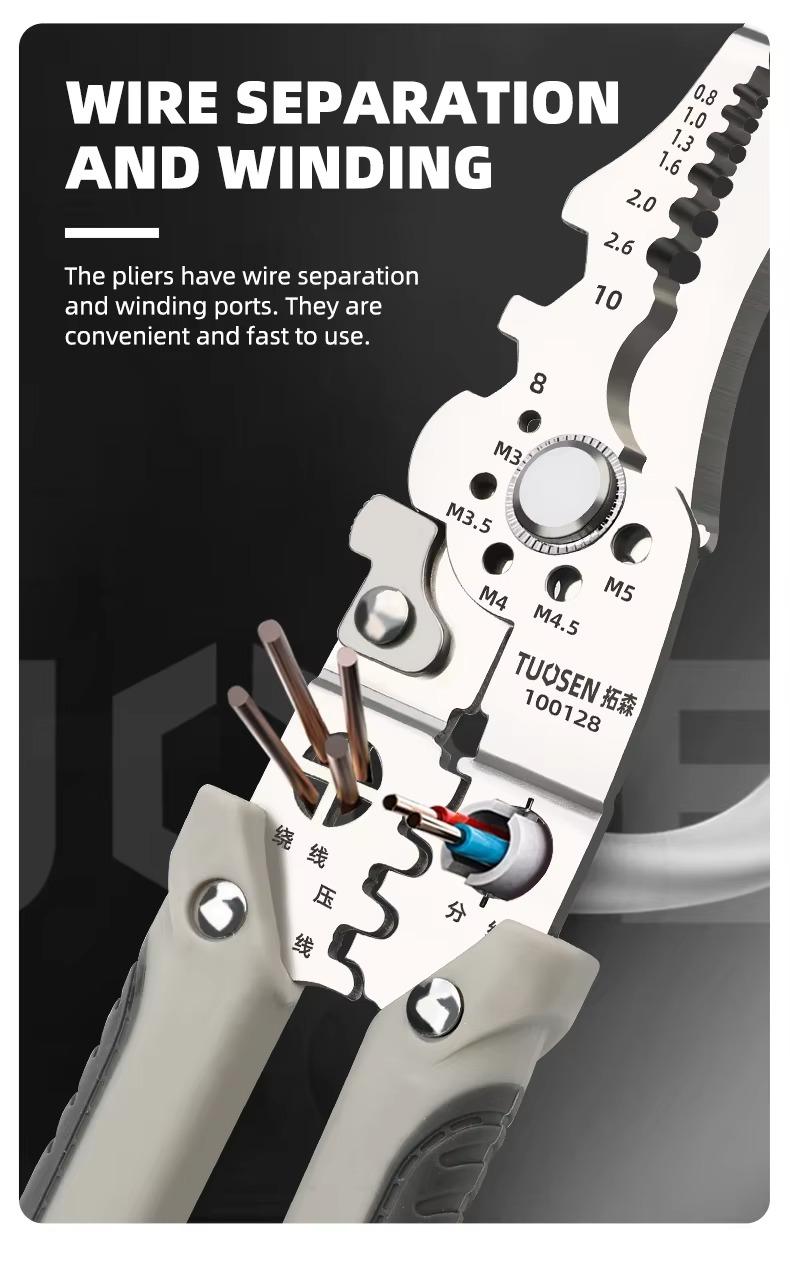 Electrician Wire Stripper Pliers Multi-Function ,OmniPliers,FlexiTool M5