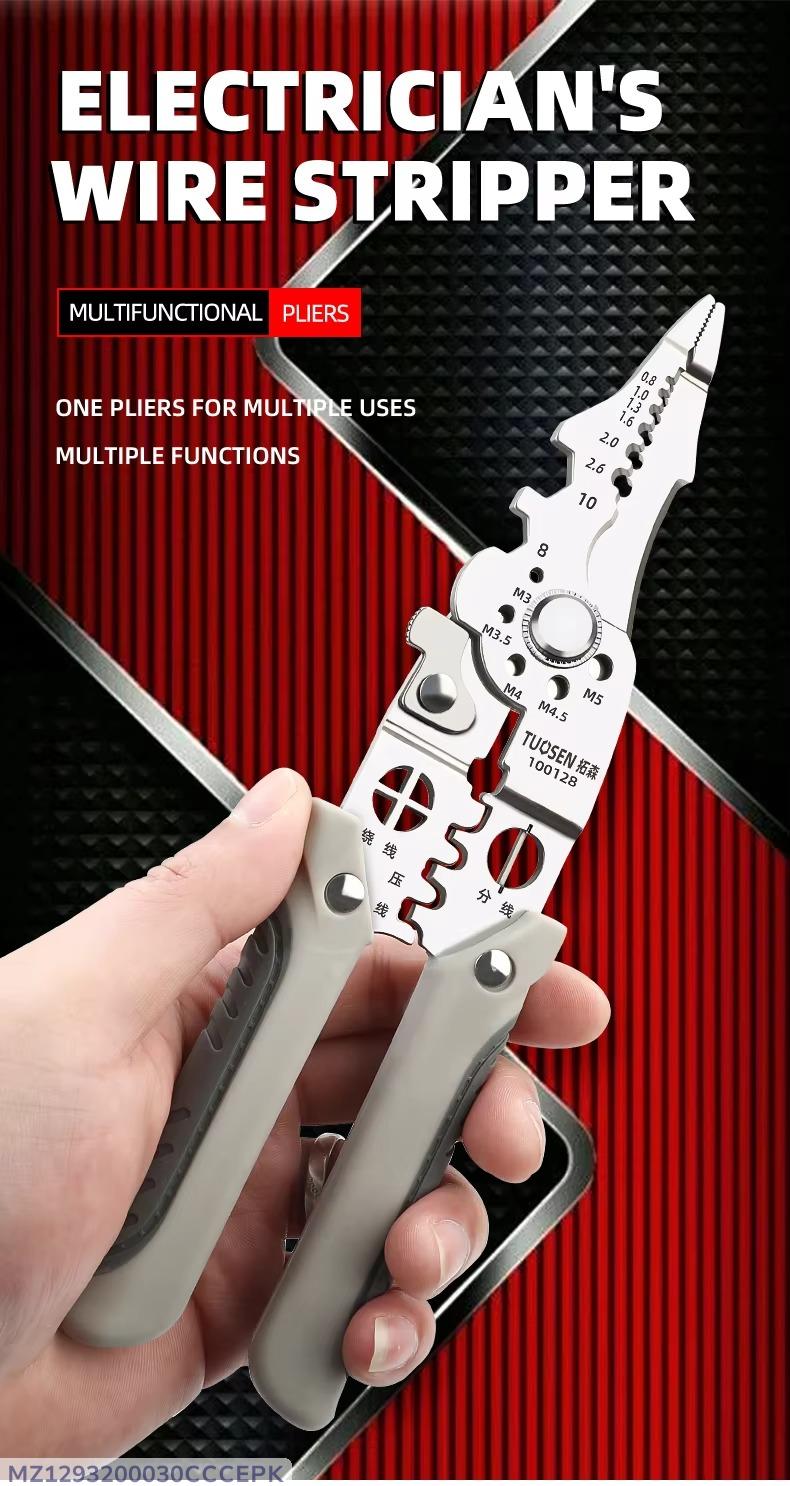 Electrician Wire Stripper Pliers Multi-Function ,OmniPliers,FlexiTool M5